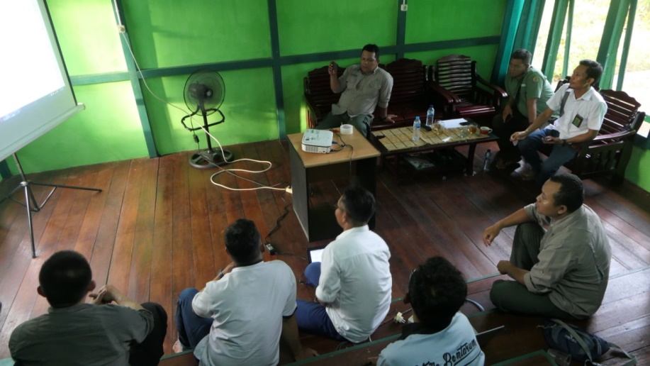 Bidang PTN Wil. III Balai Besar TaNa Bentarum Adakan Bimtek Wali Data SMART PATROL