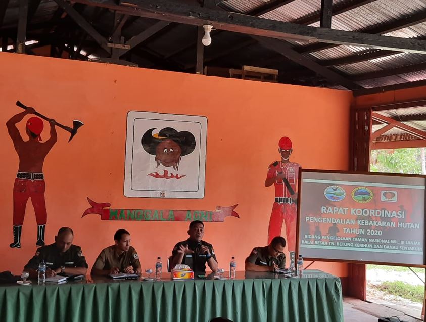 Sinergitas Manggala Agni dan Masyarakat Peduli Api Jadi Strategi Unggulan Pencegahan Karhutla di TaNa Bentarum